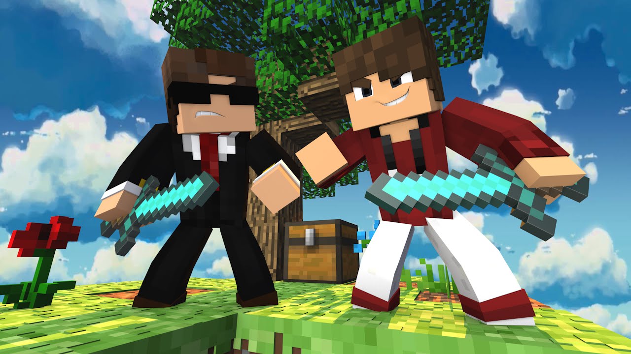 BANINDO HACKER AO VIVO! - MINECRAFT SKYWARS