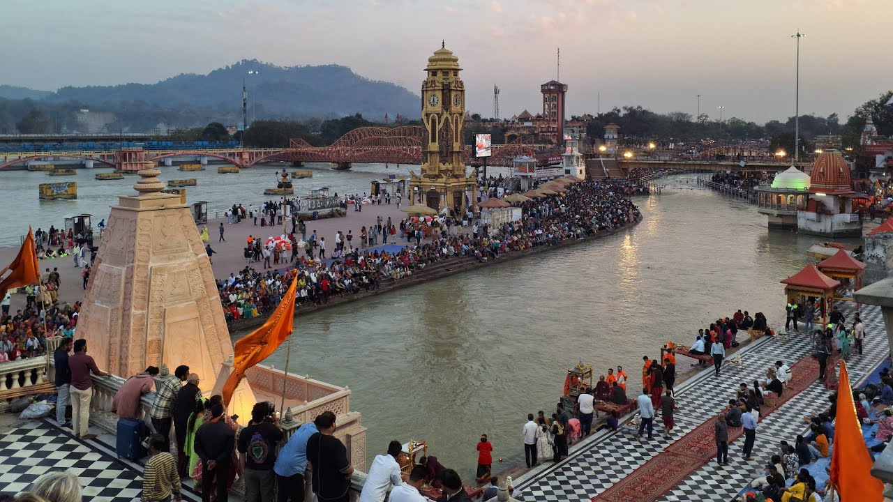 Maa #Ganga Aarti | Har ki Pauri #haridwar