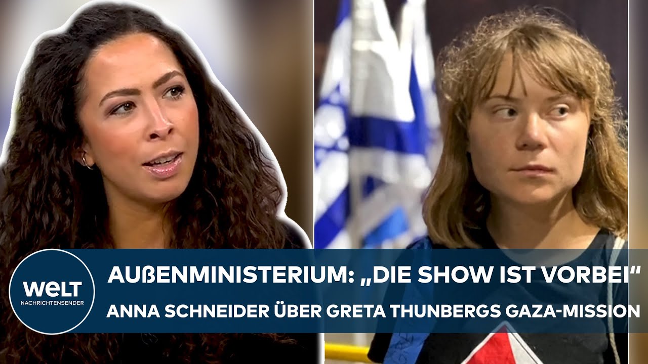 ISRAEL: Greta Thunbergs Gaza-Aktion zerschellt an Realität – Israelische Regierung reagiert klar