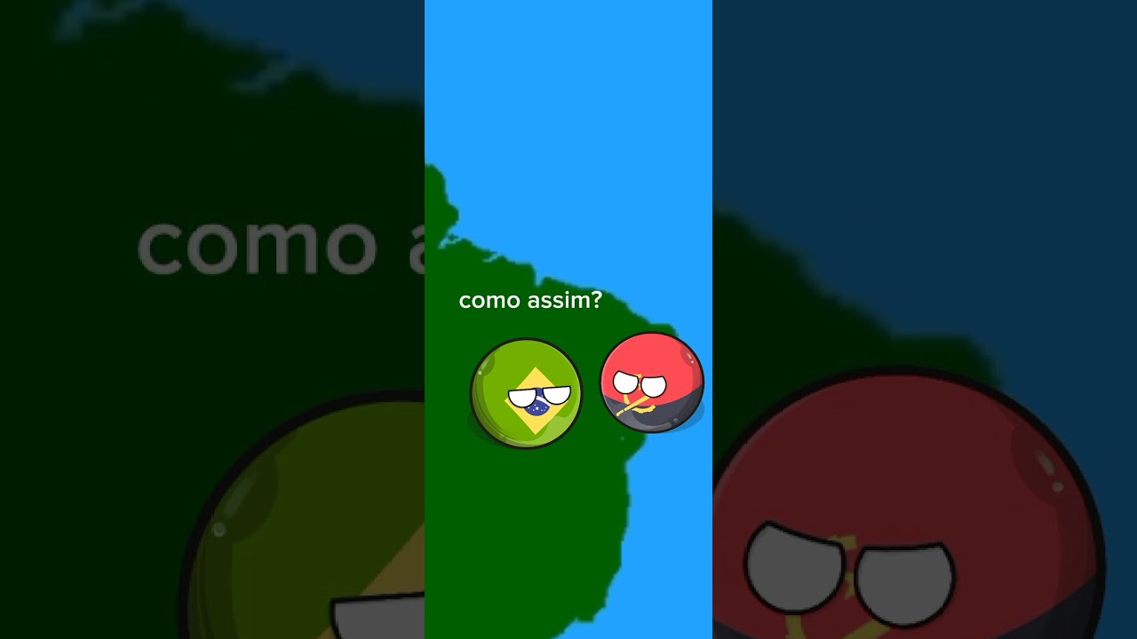 angola e brasil se revoltam #sjorts #viral #20k #like #se_inscreva #capivara #countryballs