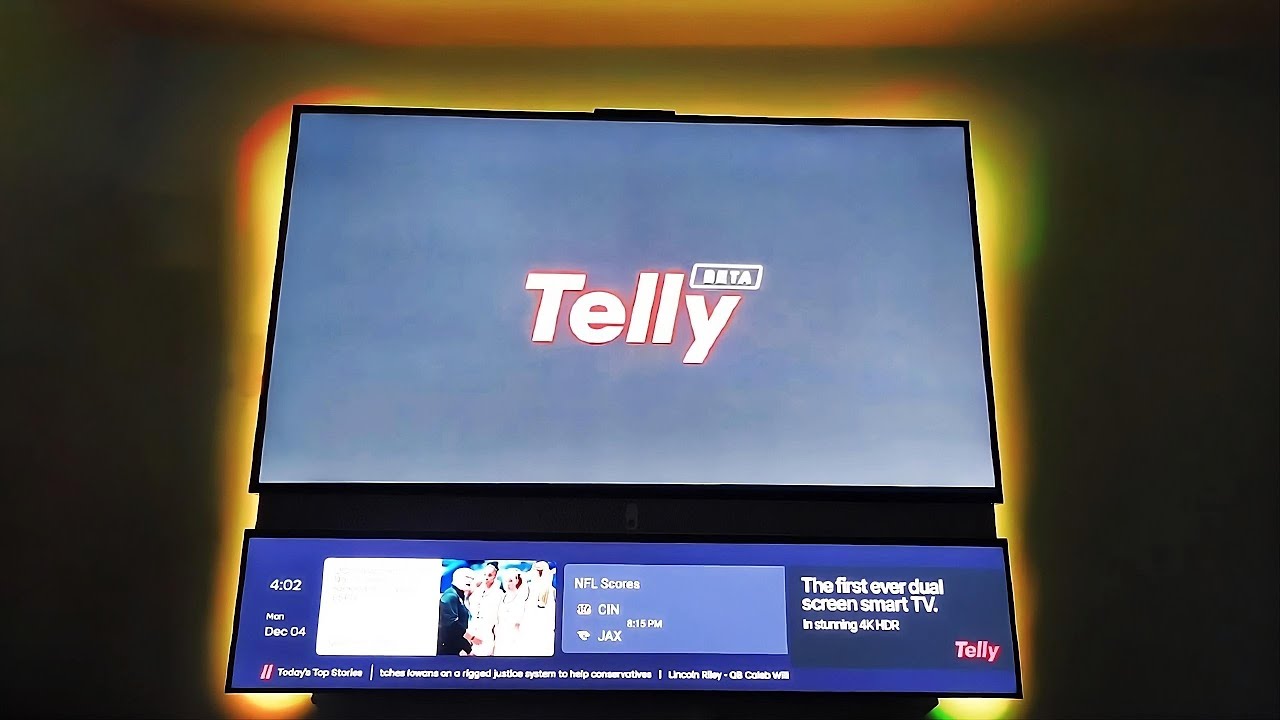 How to sign up for Telly the FREE AD-Powered 55" 4K TV