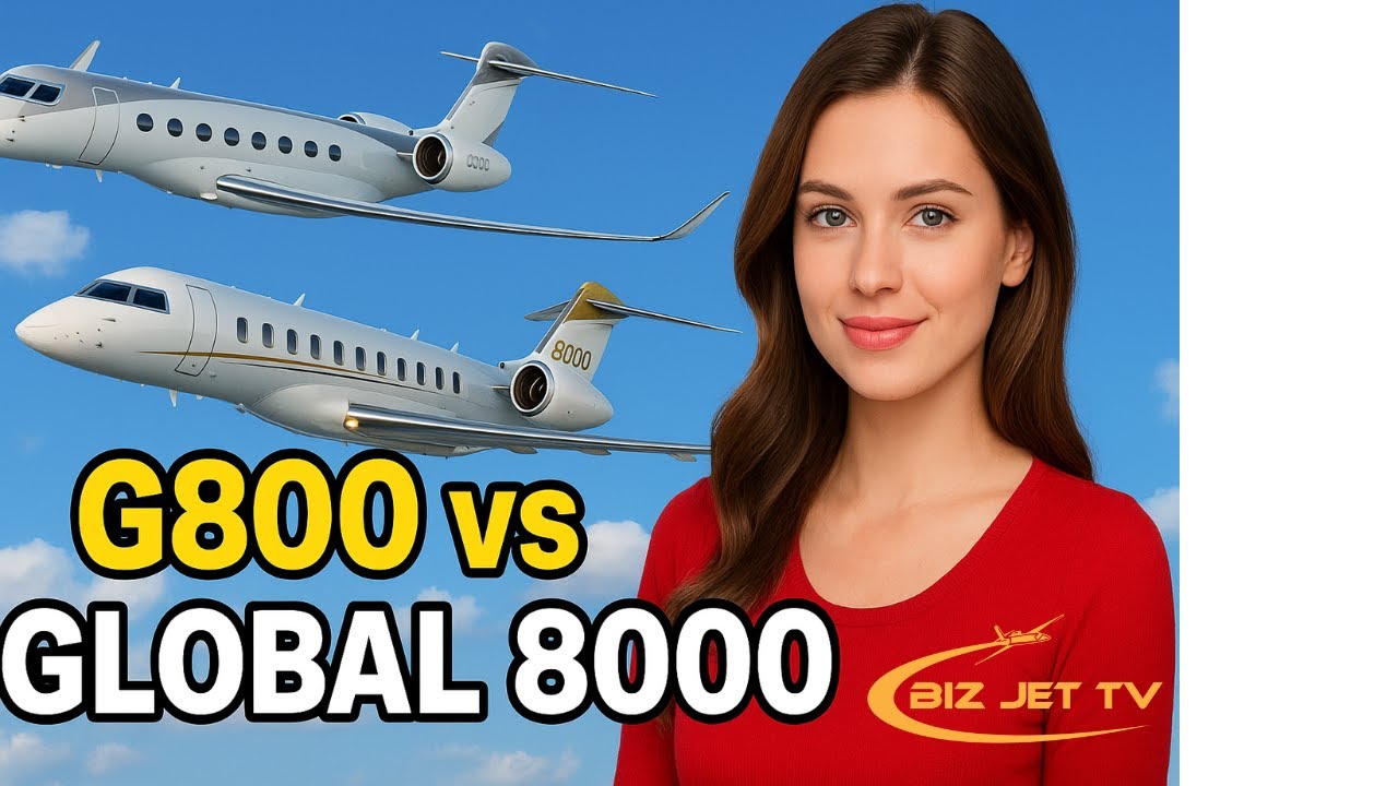 Битва в небе: Gulfstream G800 против Global 8000