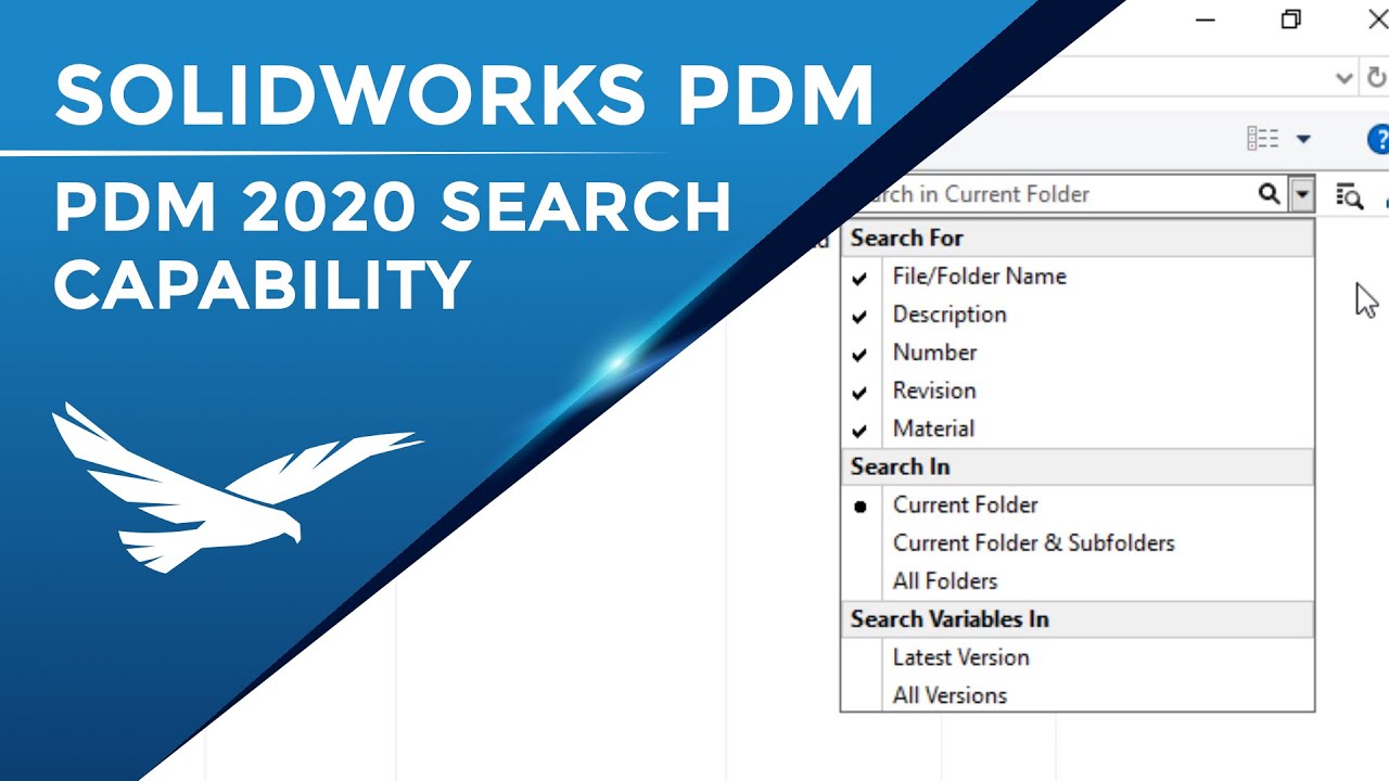 SOLIDWORKS PDM 2020: Quick Search and Operators