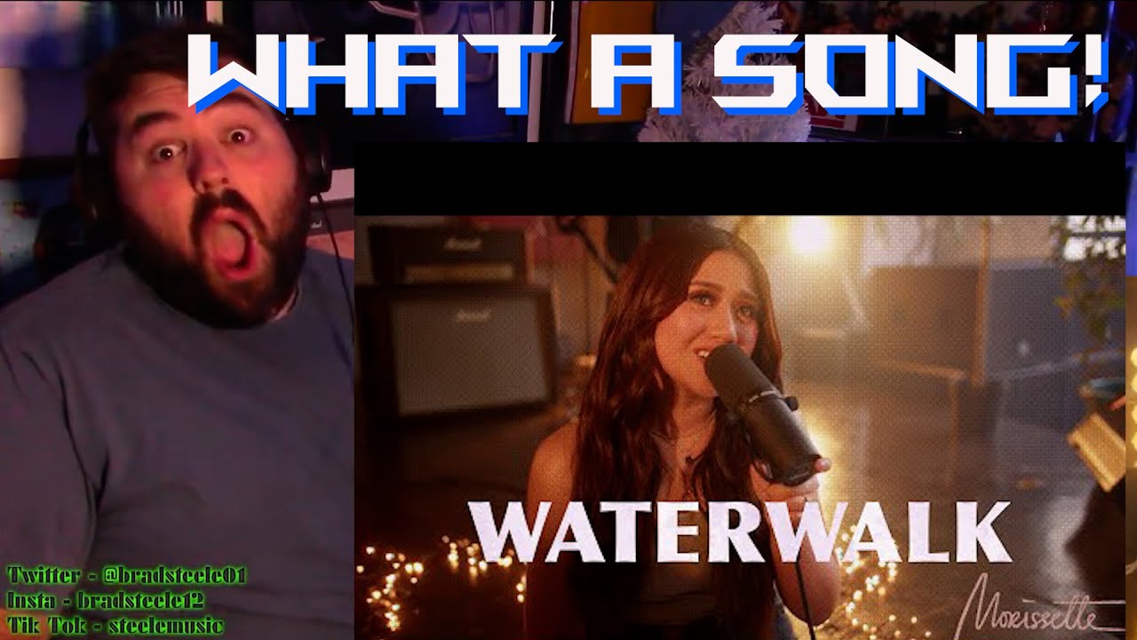 Singer reaction to MORISSETTE - WATERWALK - FOR THE FIRST TIME!