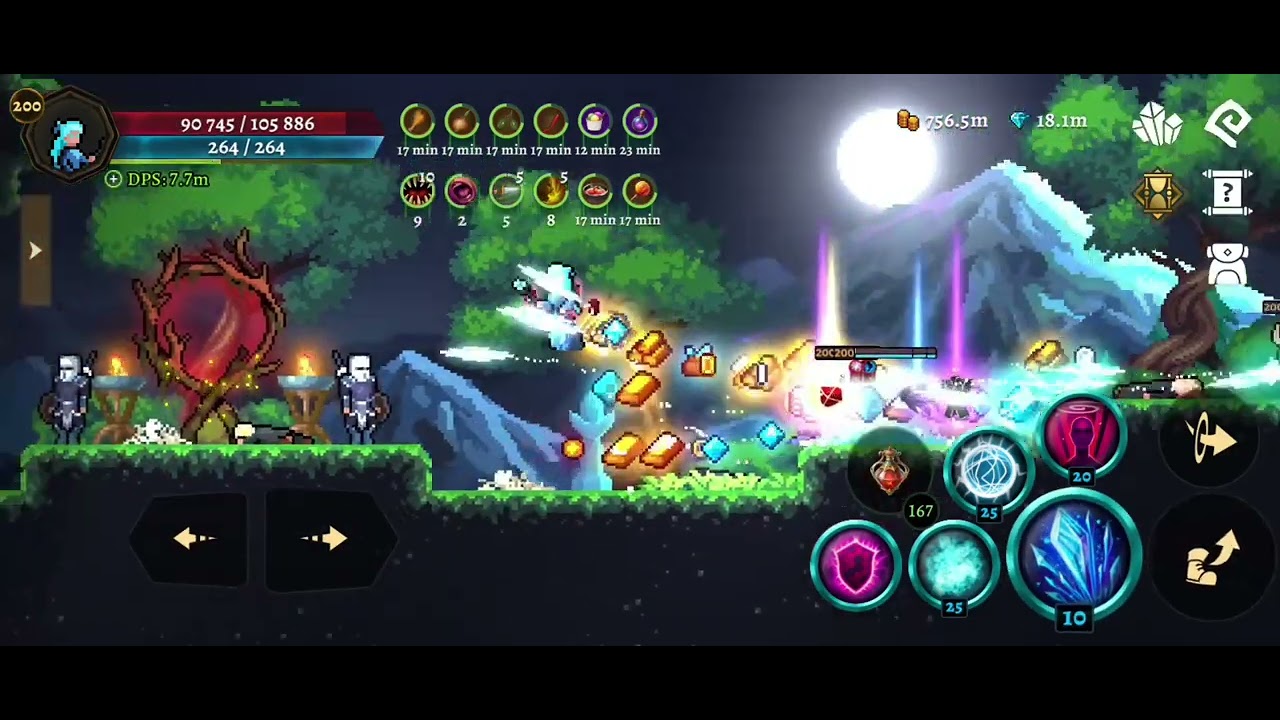 Darkrise | Ice Mage vs. Level 200 Fatal Werewolf Highlight 1