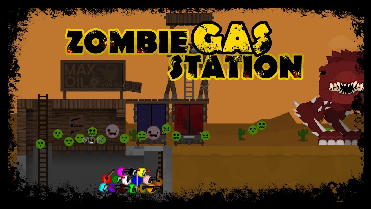 Zombie Gas Station Defence with Boss Fight