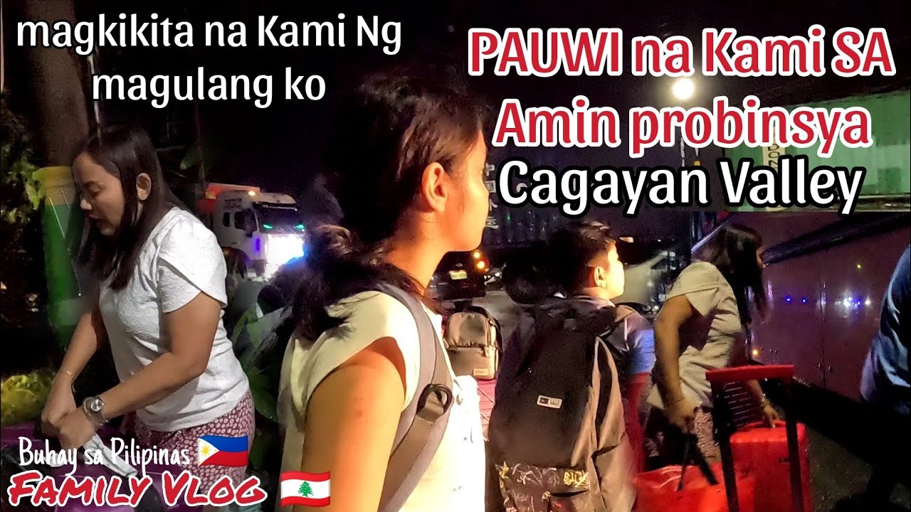 UWI NA KAMI SA PROBINSYA MAKITA KO NA ANG MAGULANG KO SAMAHAN NIYO KAMI SA PAGUWI NG PROBINSYA