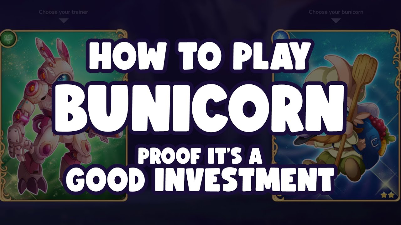BUNICORN  NEW NFT GAME - PLAY TO EARN - PROFITABLE WITH LONG TERM ROI