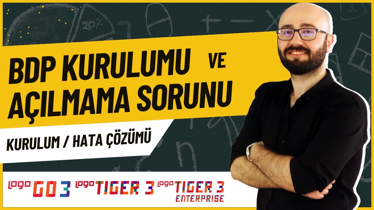 BDP Kurulumu ve A&ccedil;ılmama Sorunu