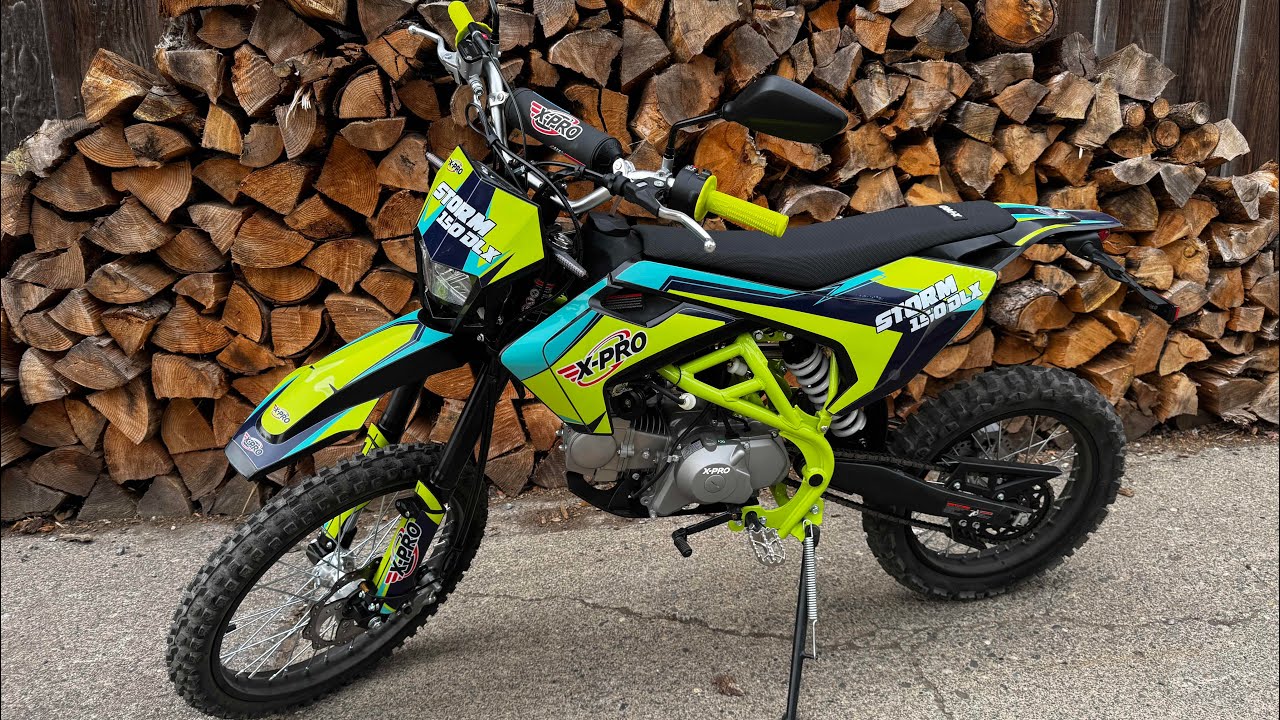 XPRO 150cc! Сборка, замена масла, первый запуск и поездка!