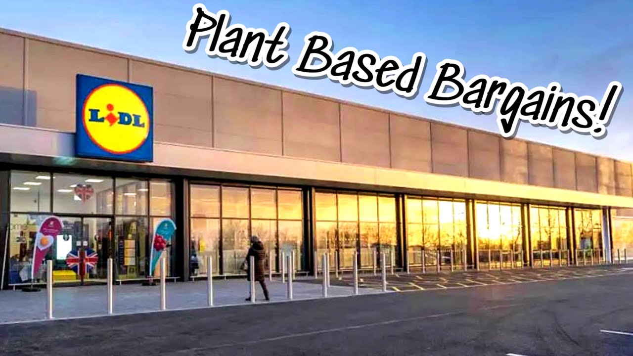 Your first VEGAN shop at LIDL - Shop With Us!