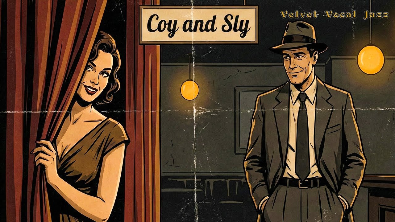 Coy and Sly | 🎭 Playful Cat & Mouse Jazz Romance | Velvet Vocal Jazz