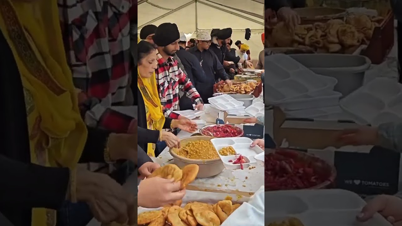 Gur ka langr &hearts;️🙏🏻#gurkibani #southall #langer #shorts #youtubeshorts