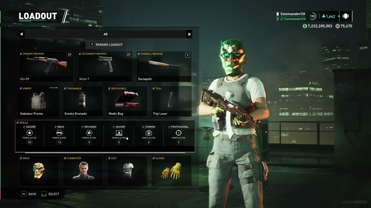 [Payday 3] Skills 2.0 - Assault Rifle Build