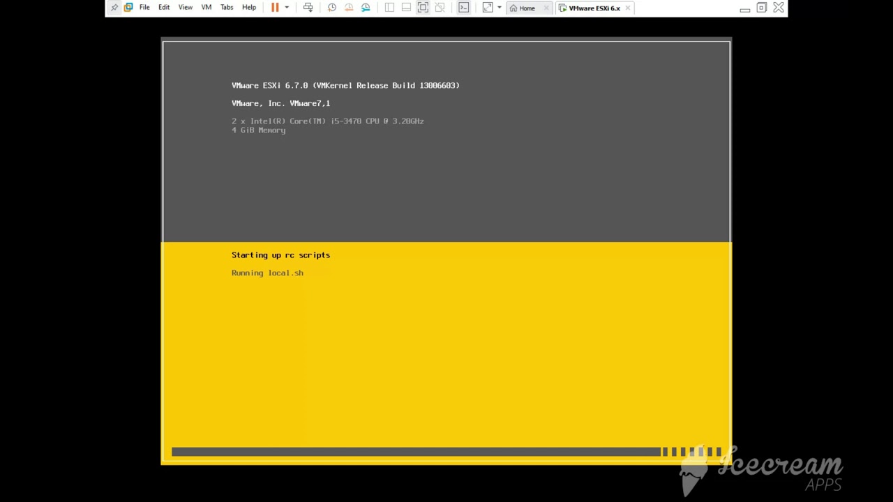 How to install VMWARE ESXI 6.7.0 installation