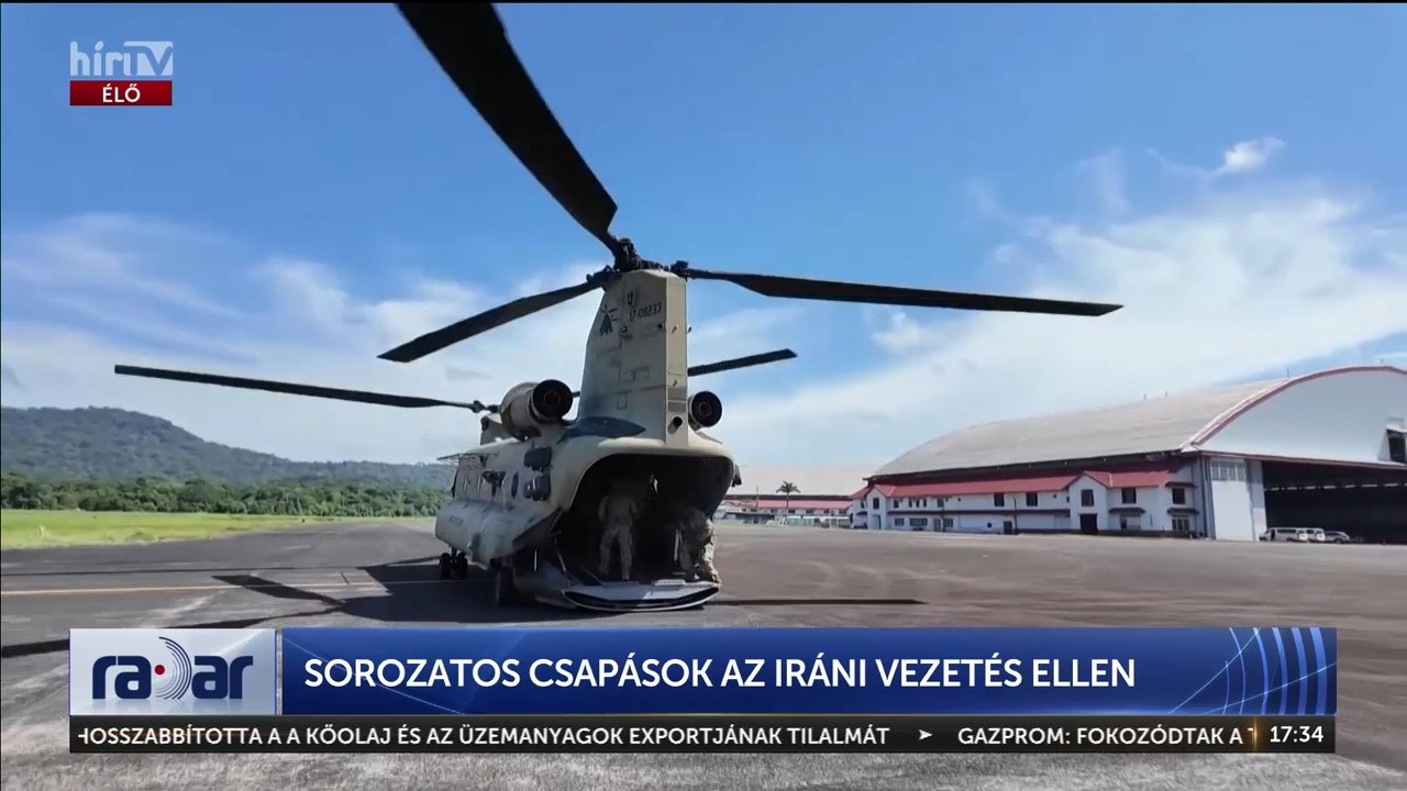 Sorozatos csapások az iráni vezetés ellen - HírTV