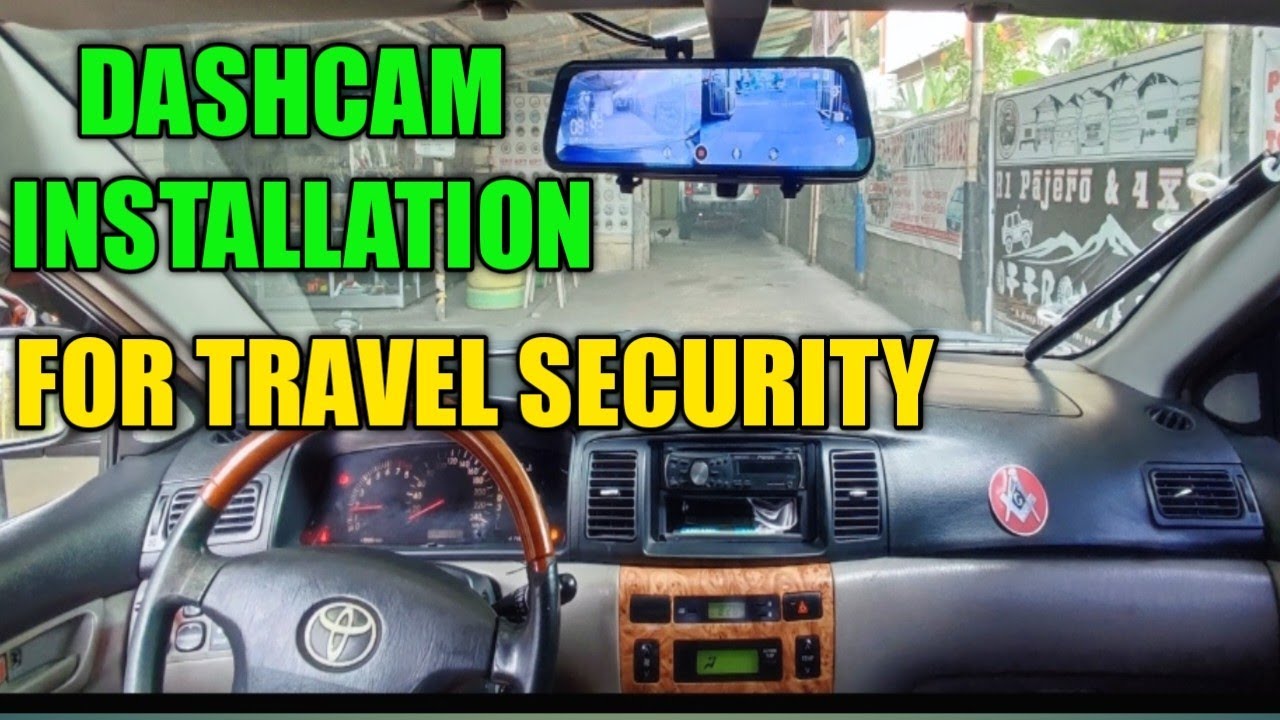 HOW TO INSTALL DASHCAM | TOYOTA COROLLA ALTIS DASHCAM INSTALLATION
