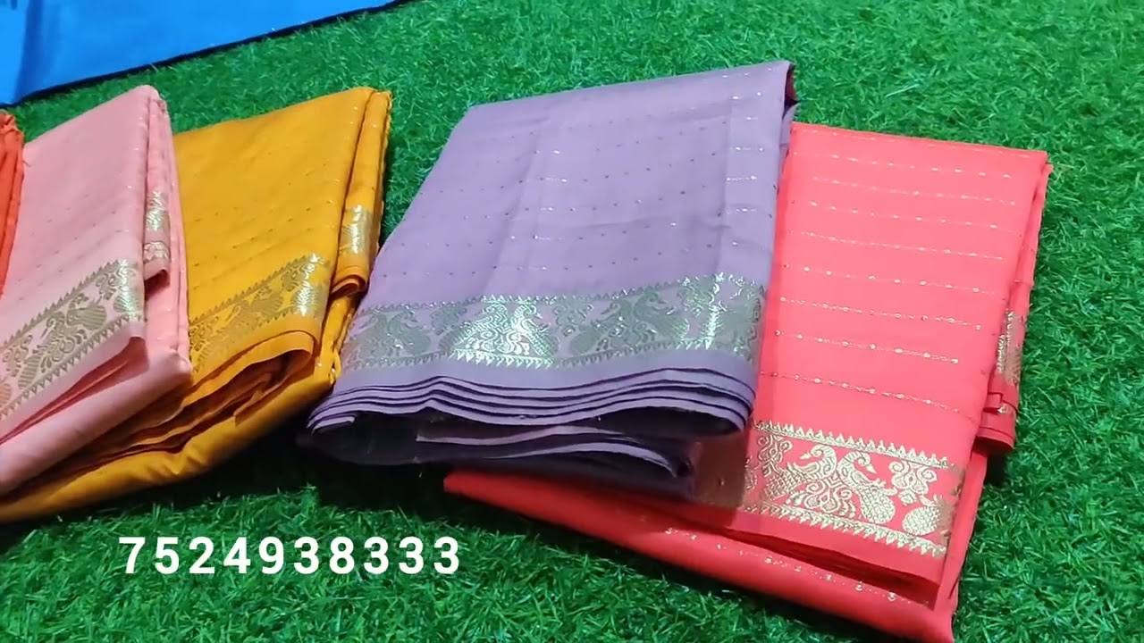 Wedding Gift 🎁 Beutiful Banarasi Silk Sarees ❤️ Order Now Contact. 7524938333