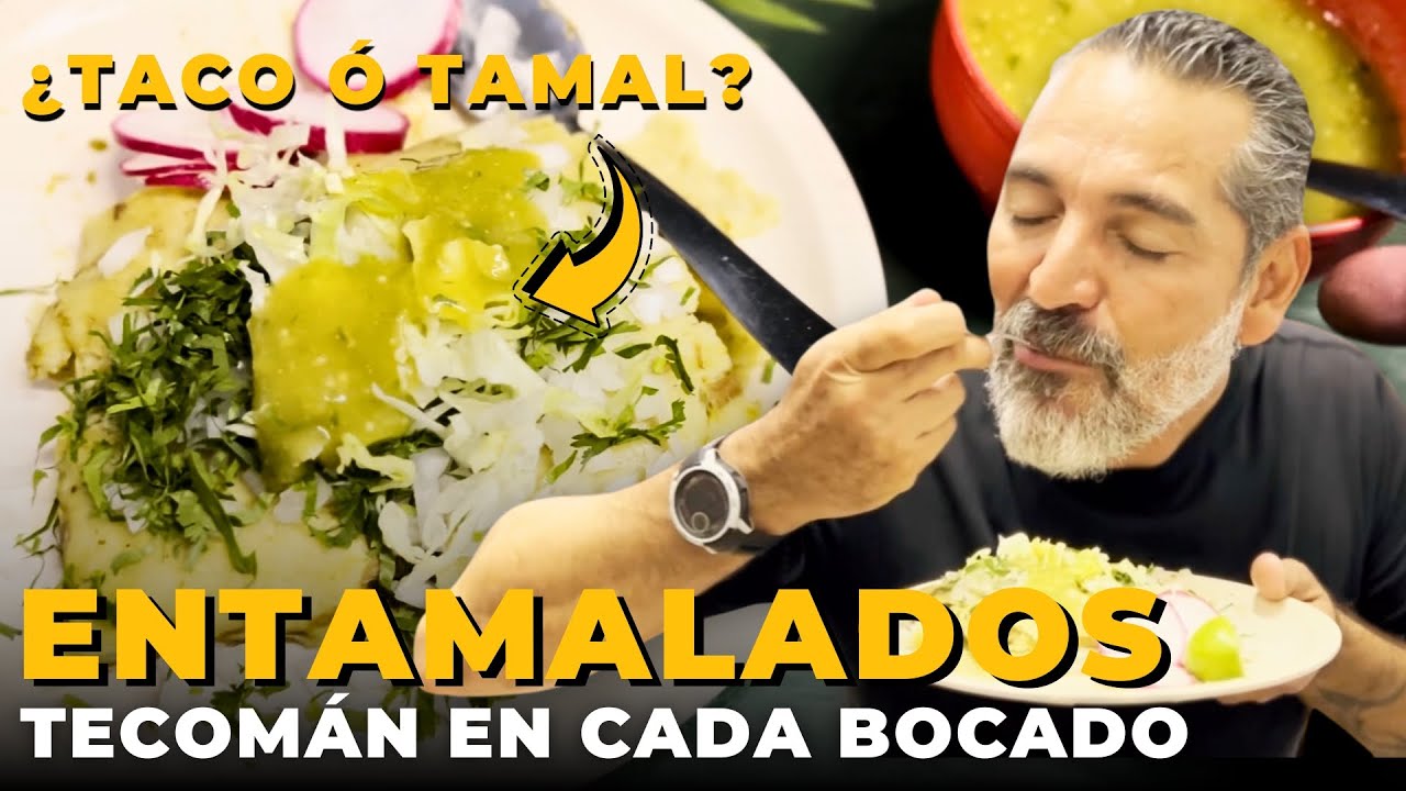 ¿Qué son los ENTAMALADOS? Probamos los originales de TECOMÁN con Doña Mari en El Charco de las Ranas