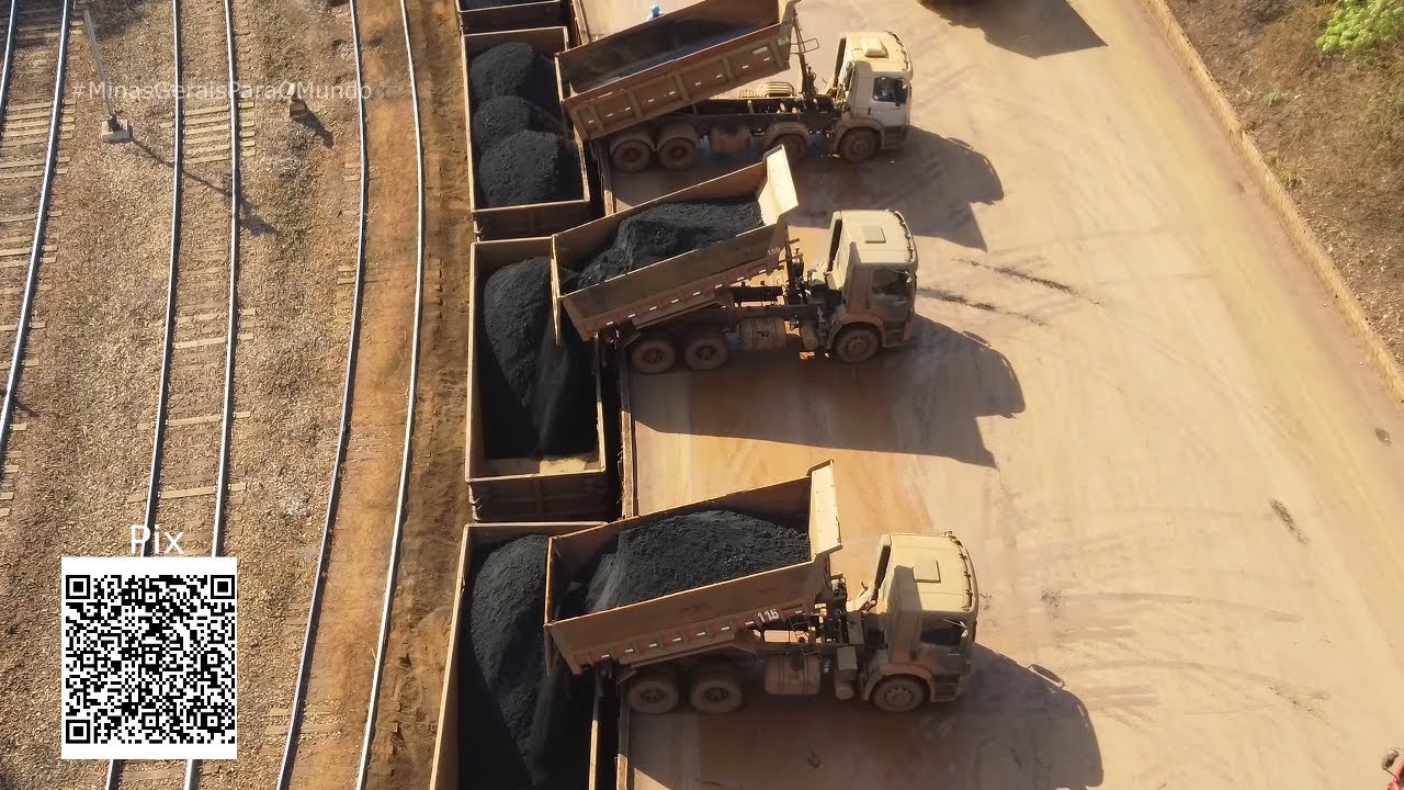 IMAGEM NUNCA VISTA DO TERMINAL DE CARGAS CIDADE SARZEDO MINAS GERAIS BRASIL..