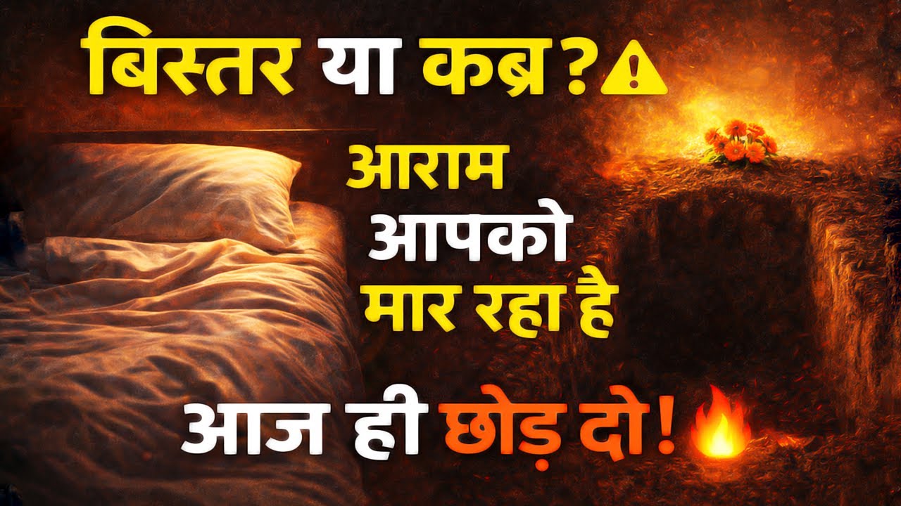 Aapka Bistar Aapki Qabr Ban Raha Hai⚠️|  Break Your Comfort Zone | Motivation 2026