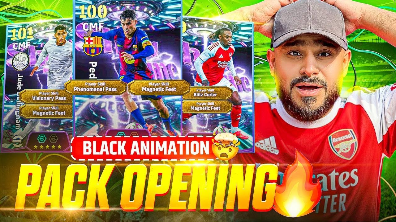 TARGET IN BLACK ANIMATION 🤯 | EFOOTBALL 2026 PACK OPENING