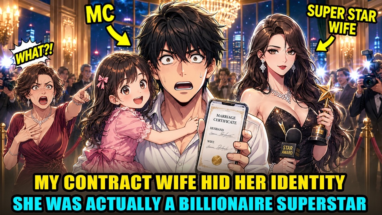 My Contract Wife Hid Her Identity&hellip; She Was Actually a Billionaire Superstar!💔