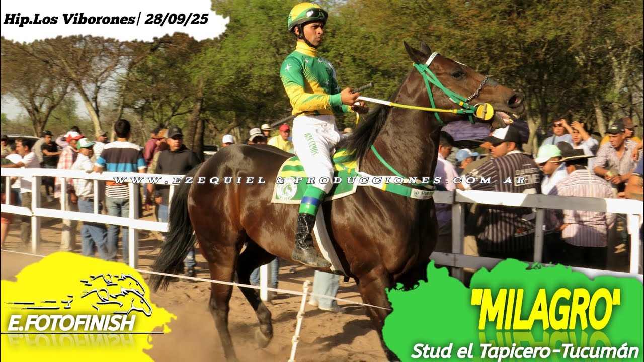 1&deg;MILAGRO vs 2&deg;VALE MIL (REVANCHA) Club H&iacute;pico Los Viborones Domingo 28 Sep 2025