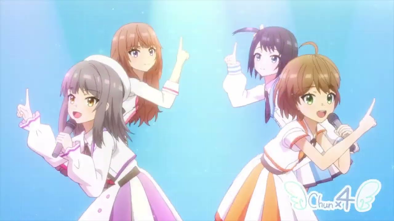Chun×4「We Can Fly!!!!」TVアニメ『CUE!』11話より