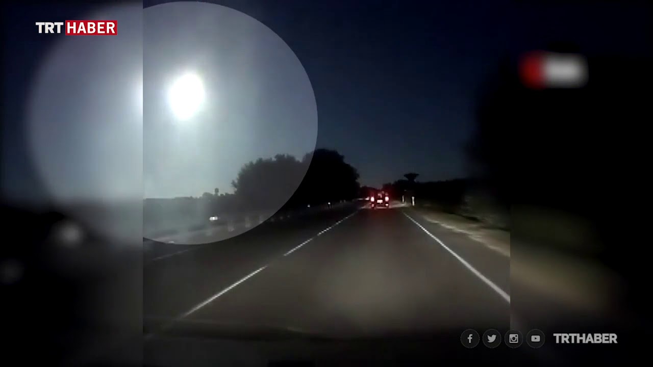 İtalya'ya meteor düştü