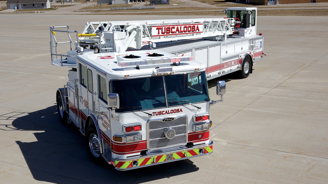 Tuscaloosa, AL – Arrow XT™ Ascendant® 107’ Tiller Heavy-Duty Aerial Ladder