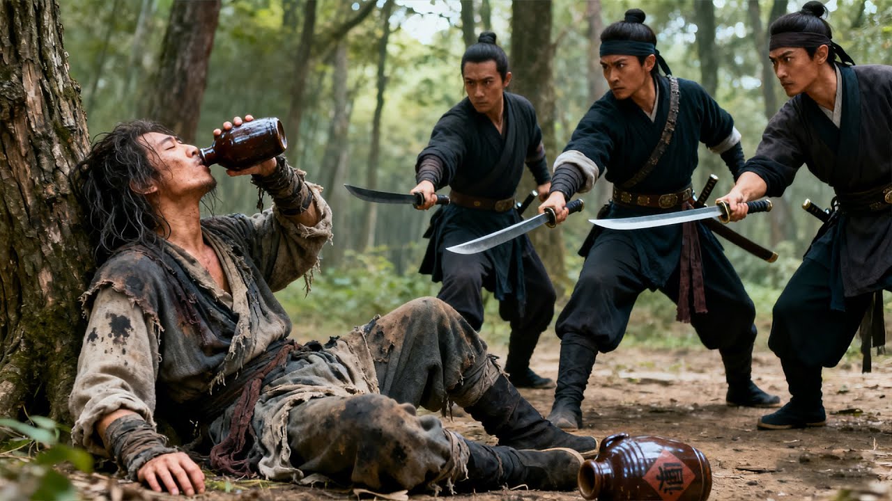 瘸腿乞丐竟是天下第一高手，秒殺各宗門功夫大師！