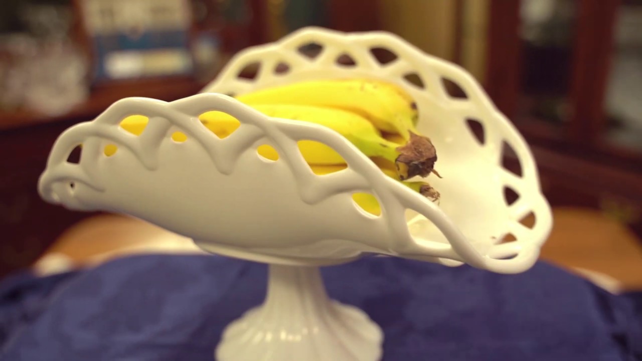 Heirlooms Thrift & Gift's Hidden Treasures: Milk Glass Banana Dish
