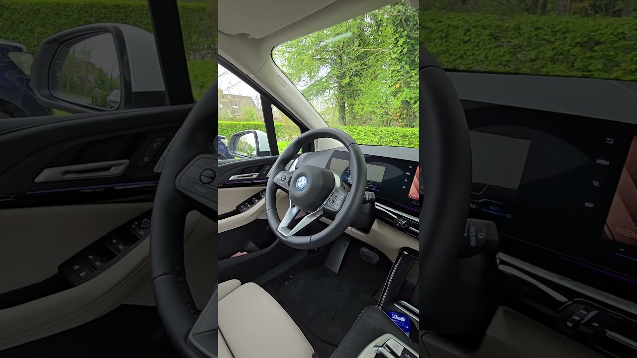 BMW active tourer 225xe Hybrid interior #infotainment #dashboard #bmw #shorttour #shielapiet