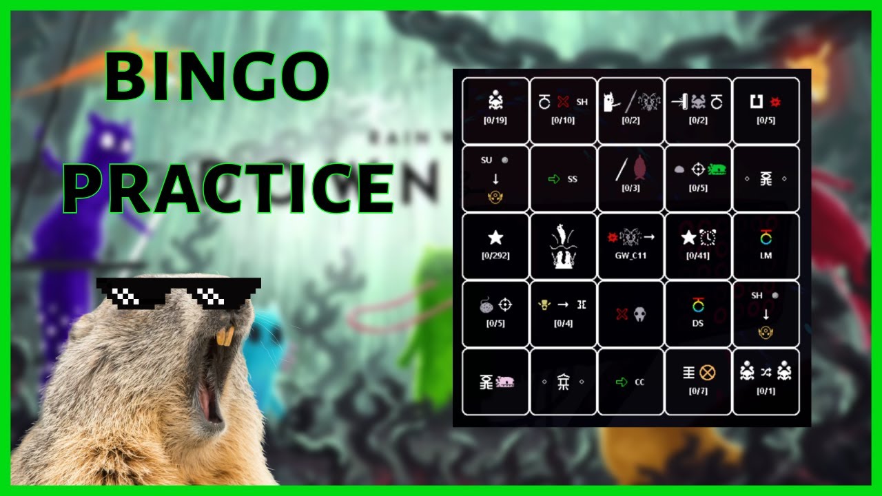 Downpour bingo #rainworld