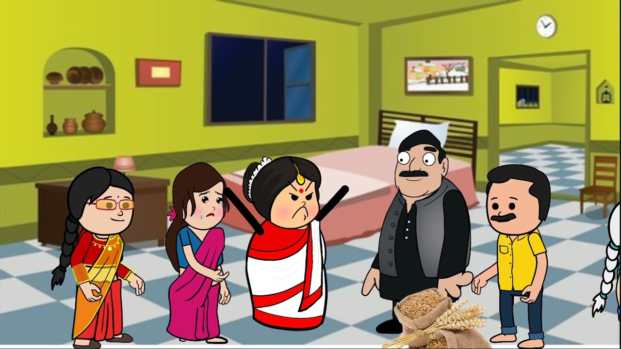  गरीब घर की बेटी अमीर घर में दुःखी ll #comedyvideo #newमारवाड़ीcomedy #funnycartoon #comedy #funny 