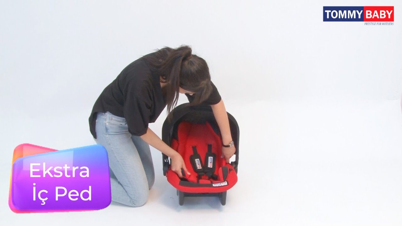 Tommybaby L&uuml;x Pedli Puset Bebek Oto Koltuğu Nasıl Kurulur?