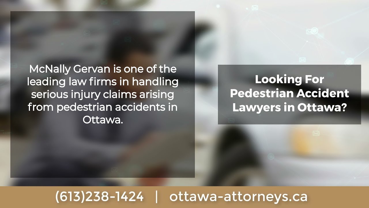Pedestrian Accident Lawyers in Ottawa