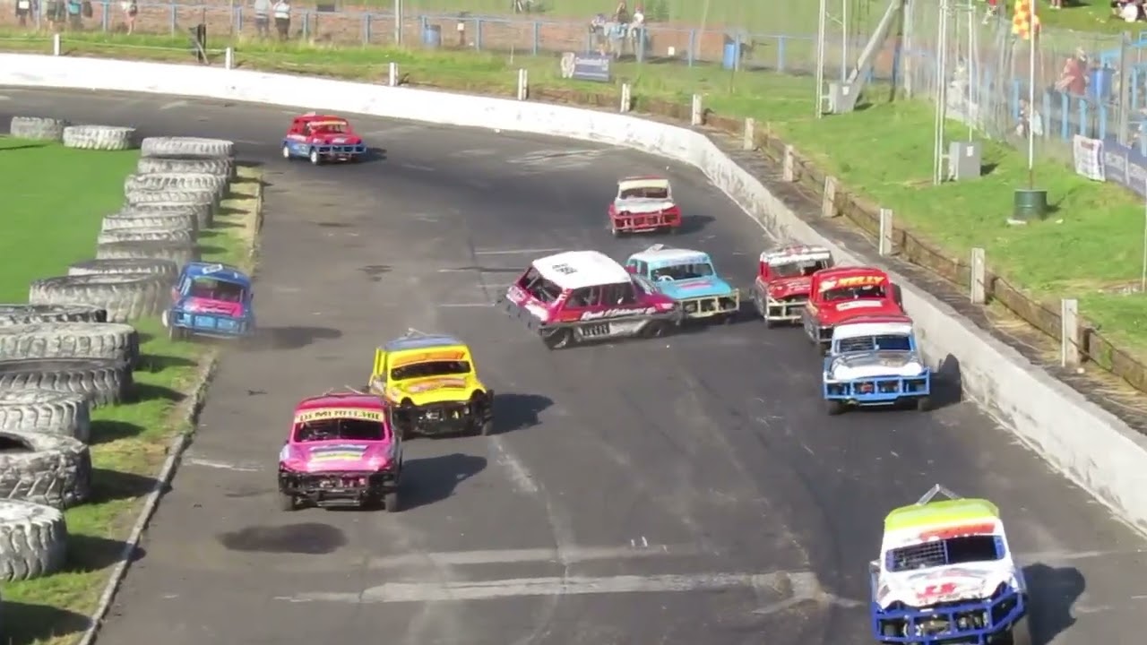 Orci ministox heat 1 @ Cowdenbeath racewall 24/6/23