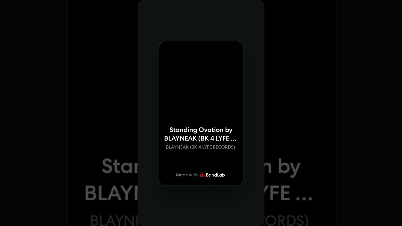 STANDING OVATION (PT.2 FINAL VERSION) BY BLAYNEAK