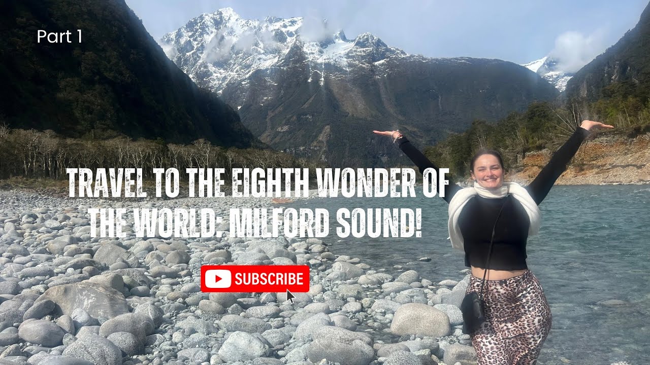 Travel with us to Milford Sound, the eighth wonder of the world! 🌎 ❤️