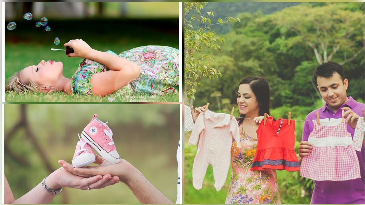 Cute & Creative Maternity Photo Shoot Ideas//Pregnancy Photoshoot Ideas