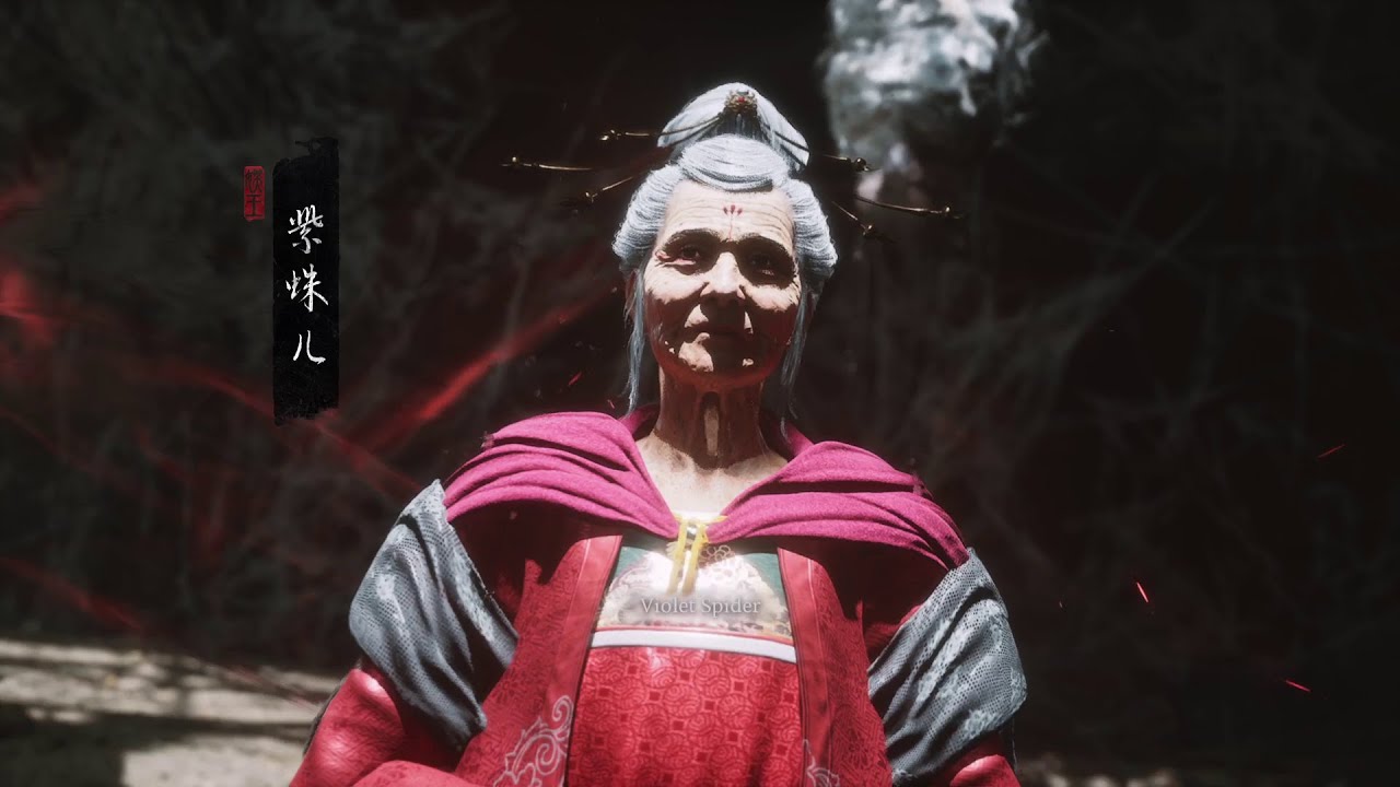 Прохождение Black Myth: Wukong - Глава 4: Пещера встреч. Босс Лиловая паучиха