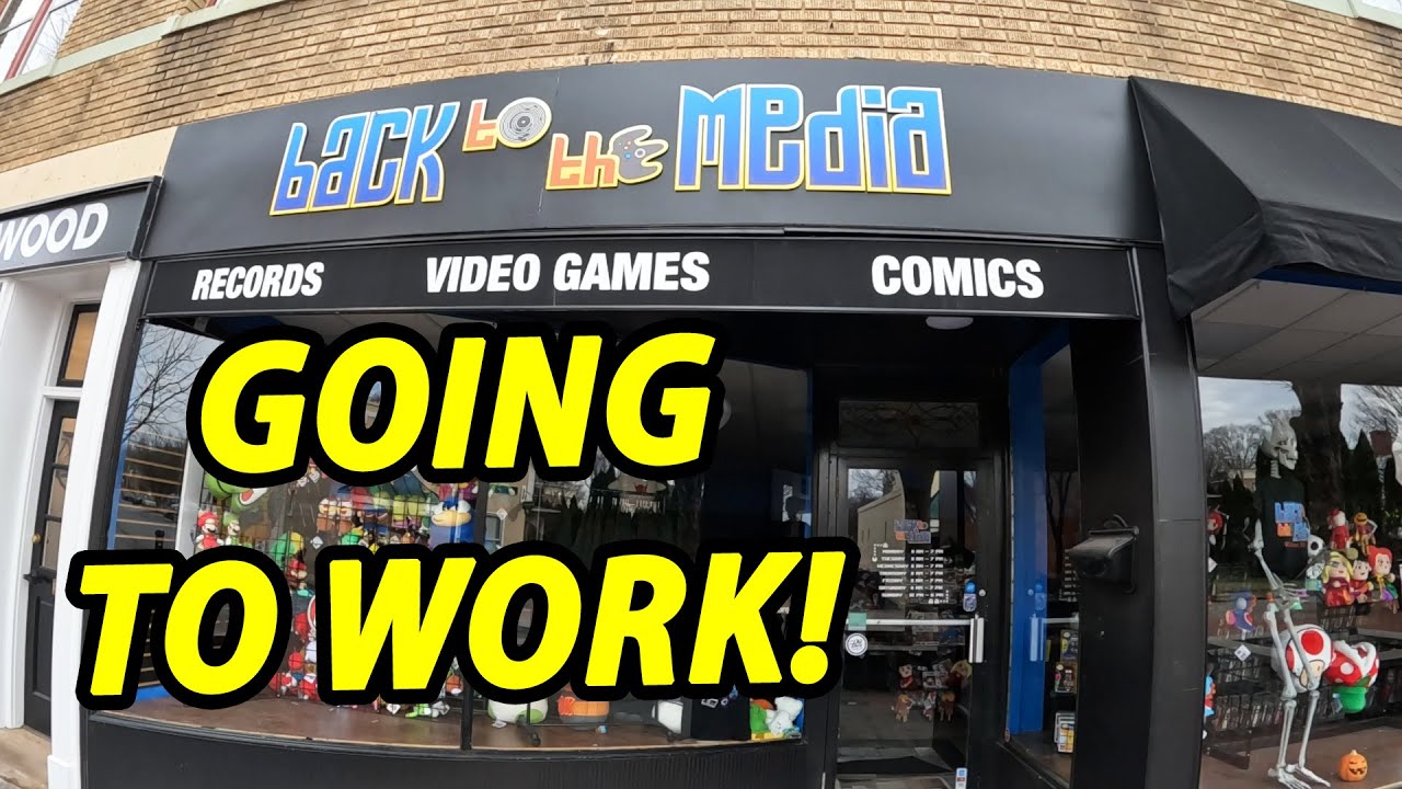 Let's go OPEN Back to the Media in Winchester VA and look at a record collection