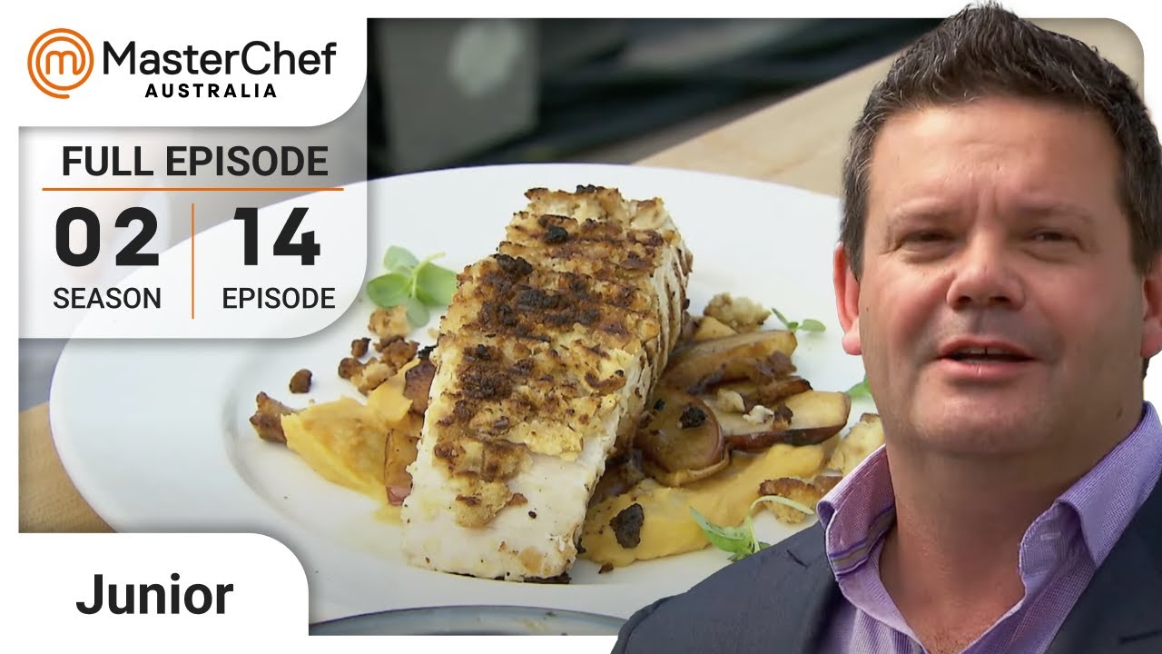 Young Chefs Master a Fish Dish | MasterChef Australia Junior | S02 E14