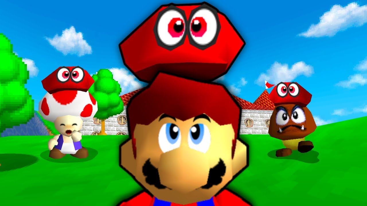 MARIO 64 pero con los PODERES de MARIO ODYSSEY
