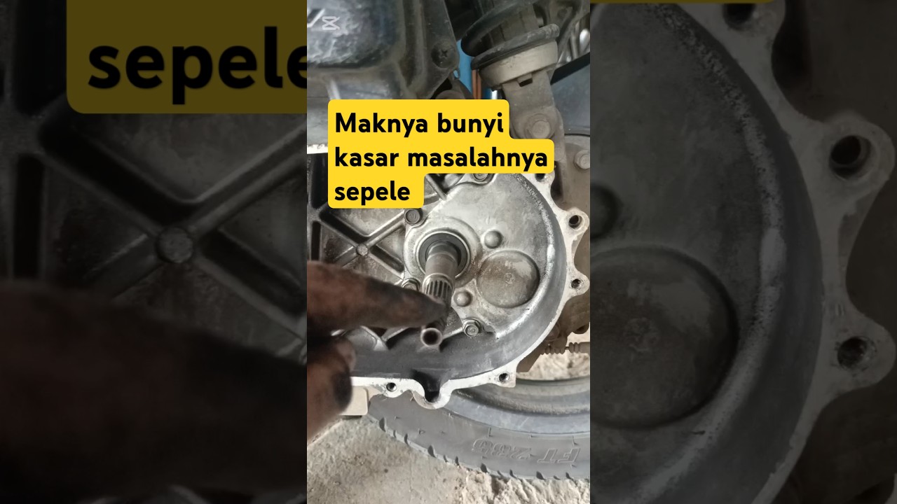 penyebab bearing bak CVT Honda Beat cepat rusak #shorts #beatfi