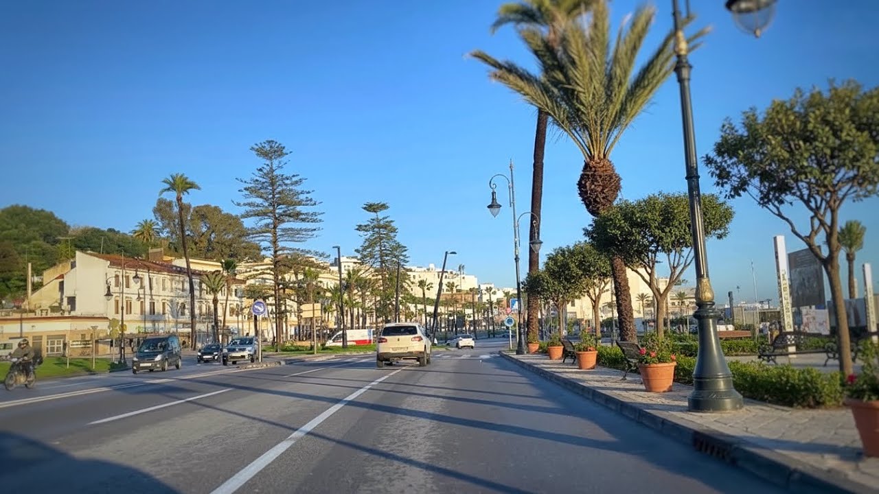 جولة في مدينة طنجة من مالاباطا الى ملعب إبن بطوطة.. شاهد جمال هذه المدينة الساحرة 🇲🇦🌳 