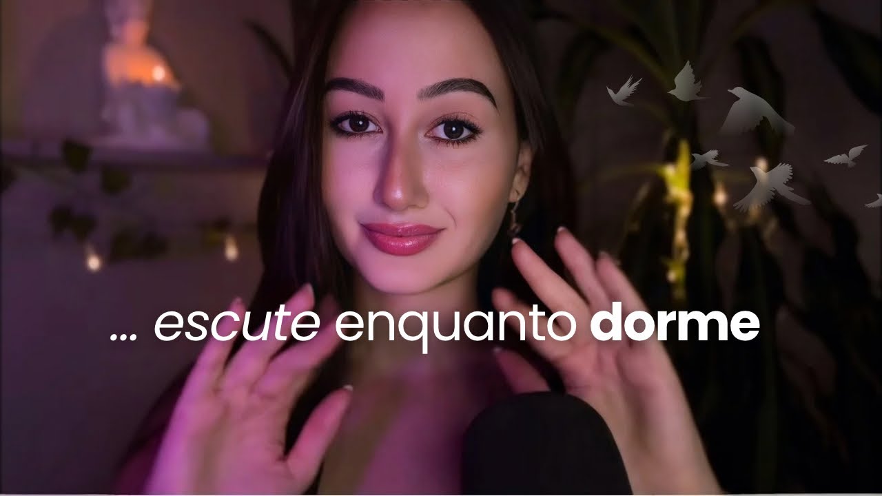 1 HORA de Afirmações para MANIFESTAR 🎧 Tudo que Você Deseja (ASMR) Tela Preta ⛈️