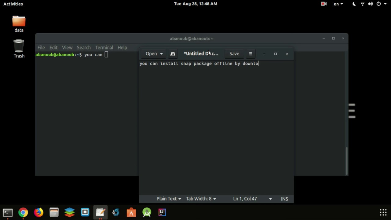 How to install & use snap package manager in Ubuntu